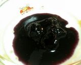 タピオカ入りプリン☆ブルーベリーソース作り方5写真
