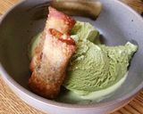 抹茶アイスあんこスティック添え作り方7写真