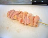 とり皮のねぎ味噌串作り方2写真