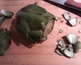 香ばしい♪アーティチョークの蒸し焼き作り方1写真