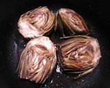 香ばしい♪アーティチョークの蒸し焼き作り方4写真