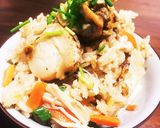 ホタテバターの炊き込みご飯作り方9写真