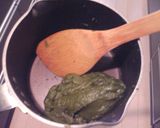 抹茶のプチシュー♪小倉あんクリーム作り方3写真