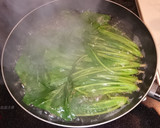 ほうれん草としめじの粒マスタード和え作り方1写真