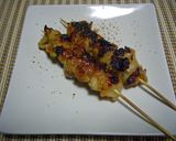 とり皮のねぎ味噌串作り方4写真