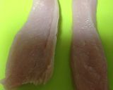 柔らかい胸肉のハニーマスタードチキン作り方1写真