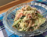 そうめんかぼちゃ☆シャキシャキ中華サラダ作り方7写真