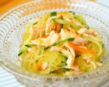 そうめんかぼちゃ☆ツナマヨサラダ作り方5写真