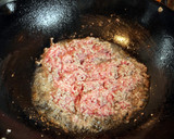 めんつゆで食べる♪ジャージャーそうめん☆作り方4写真