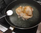 残ったピクルス液&甘酢液で鳥の照り焼き作り方5写真