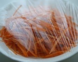 人参のレンジ蒸し作り方1写真