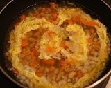 大豆の玉子スープ作り方4写真