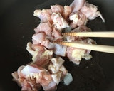 鶏と茄子のソース照り焼き丼♪ネギたっぷり作り方4写真