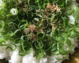 鶏と茄子のソース照り焼き丼♪ネギたっぷり作り方9写真