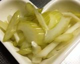 メチャ簡単！！ セロリの酢漬け作り方4写真