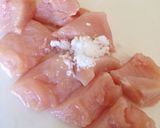 胸肉の唐揚げ&揚げ茄子の照り焼き梅ソース作り方2写真