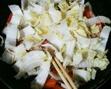冷蔵庫の余り物で中華丼♡作り方2写真