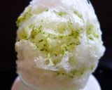 かき氷 バジルパイン作り方2写真