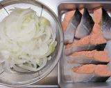 簡単♪鮭の冷製作り方3写真