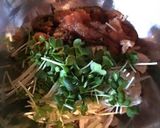 味付け不要♪ササミと明太子の和え物作り方2写真