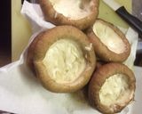 ジャンボ椎茸の肉詰め(ハンバーク)作り方1写真