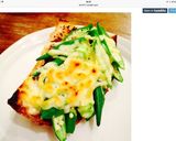 オクラの味噌チーズトースト作り方5写真