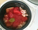 簡単!糖質オフ!炊飯器で鶏のトマト煮込作り方3写真