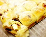 手捏ねで＊クランベリーチーズちぎりパン＊作り方14写真