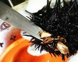 殻付きウニのさばきかた作り方3写真