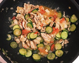 トマトと豚肉のオイスター炒め作り方7写真