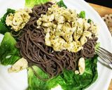 蕎麦ジェノベーゼ作り方7写真