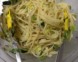 話題のチョップサラダで冷製パスタ作り方4写真