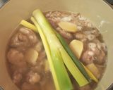 軟骨付き豚バラ肉のうま煮☆*作り方2写真