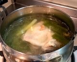 コラーゲンたっぷり♪おもてなしの鶏スープ作り方6写真