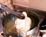 コラーゲンたっぷり♪おもてなしの鶏スープ作り方7写真
