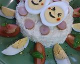辛党さんに☆ポテサラでバースデーケーキ作り方5写真