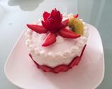 離乳食☆１歳バースデーケーキ☆食パンで♪作り方2写真