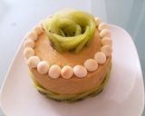 離乳食☆１歳バースデーケーキ☆食パンで♪作り方3写真