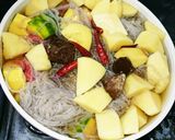 激辛こんにゃくカボチャ肉じゃがダイエット作り方3写真