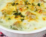 鶏肉玉ねぎ馬鈴薯のクリーミーグラタン❤️作り方7写真