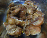 いろいろ使える仕込み料理　鶏肉の醤油煮作り方3写真