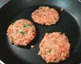 シャケフレークdeハンバーグ作り方3写真