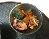 血管プラークダイエット食418(イカ煮)作り方3写真