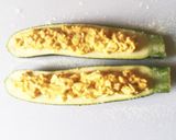 味噌タルタル☆ズッキーニボート作り方3写真