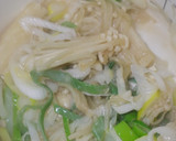 食欲そそる♡長ねぎとえのきの中華スープ作り方3写真
