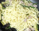 パクチー香る中華風味の青唐辛子焼きそば作り方5写真