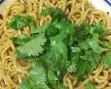 パクチー香る中華風味の青唐辛子焼きそば作り方9写真
