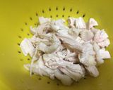 ラー油で作る！もやしときゅうりの鶏ナムル作り方3写真