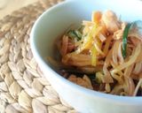 ラー油で作る！もやしときゅうりの鶏ナムル作り方4写真
