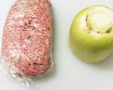さいころ大根とそぼろ♬作り方1写真
